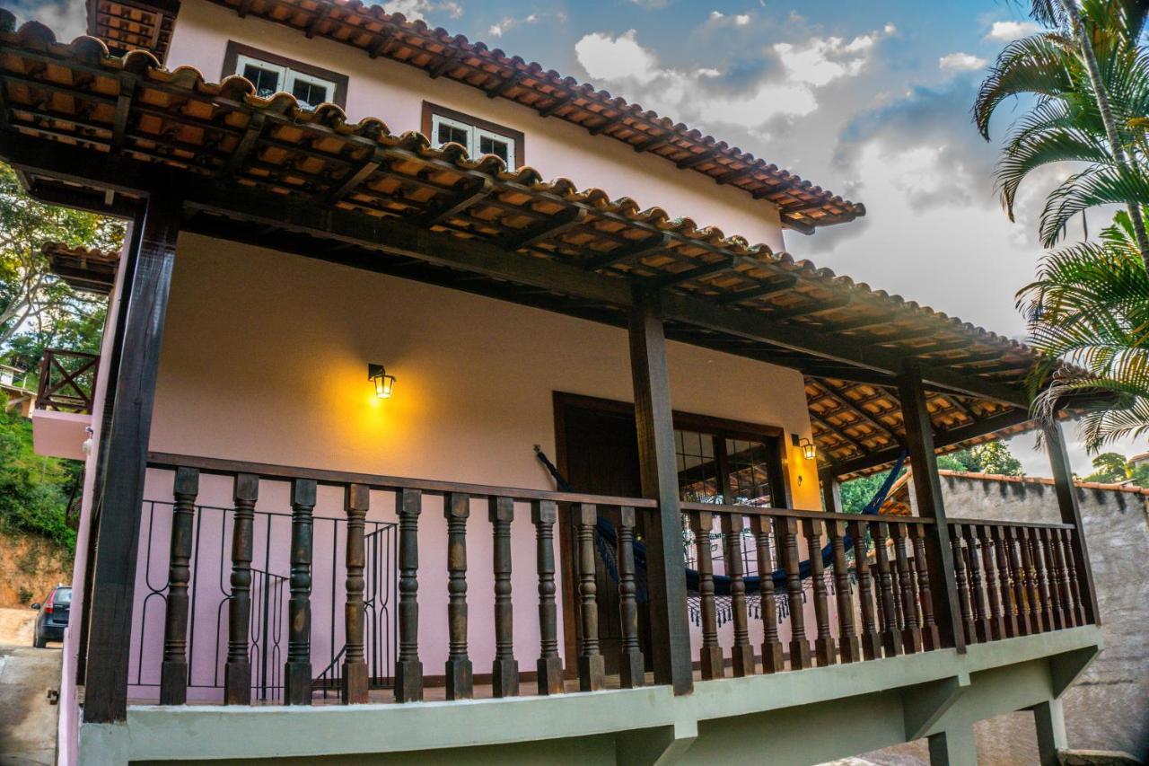 Hotel Casa Rosada Seu Refugio Na Serra Miguel Pereira Exterior foto